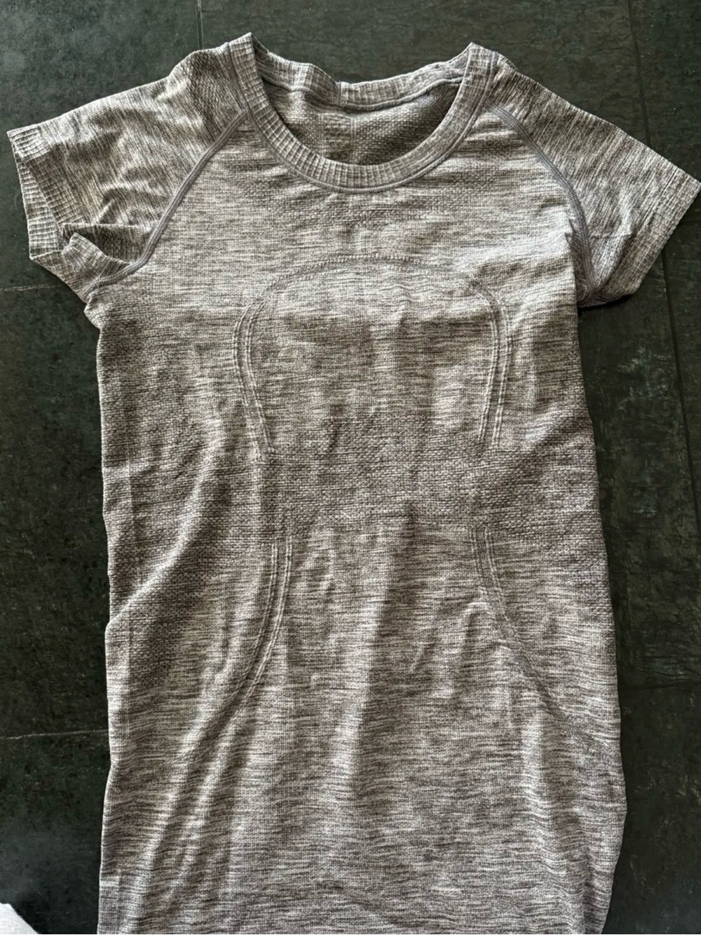 Lululemon Heathered Gray Swiftly Short Sleeve